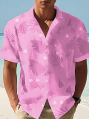 Chemise imprimée de style de vacances de films pour hommes