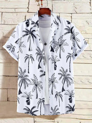 Chemises décontractées hawaïennes pour hommes