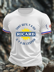 T-shirt à manches courtes Tant Qu'il Y A Du Ricard Homme