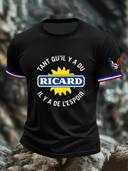 T-shirt à manches courtes Tant Qu'il Y A Du Ricard Homme