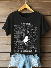 Tee-shirts chat Schrödinger pour femmes