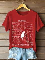 Tee-shirts chat Schrödinger pour femmes