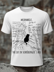 T-shirts Schrödinger pour hommes