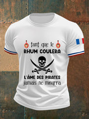 T-shirt à manches courtes Tant Que Le Rhum Coulera Homme