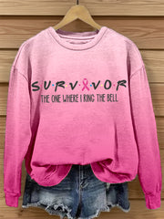 Sweat-shirt Femme Survivor The One When I Ring The Bell Imprimé