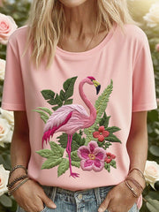 T-shirts Flamingo pour femmes