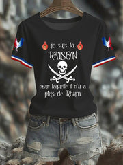 T-shirt manches courtes Raison Laquelle Il N Y A Plus De Rhum Femme