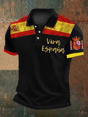Polo Homme Imprimé Espagne