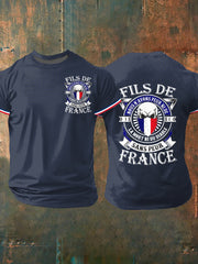 T-shirt manches courtes Fils De Sans Peur France pour homme