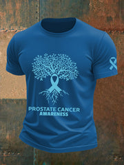 T-shirt sensibilisation au cancer de la prostate pour homme