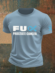 T-shirt sensibilisation au cancer de la prostate pour homme