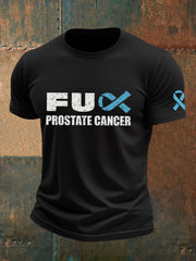 T-shirt sensibilisation au cancer de la prostate pour homme