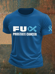 T-shirt sensibilisation au cancer de la prostate pour homme