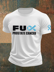 T-shirt sensibilisation au cancer de la prostate pour homme