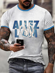 T-shirt à manches courtes Allez l'OM Homme