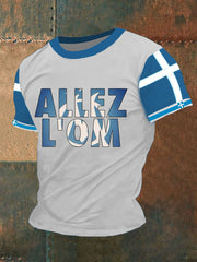 T-shirt à manches courtes Allez l'OM Homme