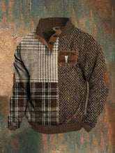 Hommes Vintage Western Let's Put The Crazy Away Imprimé Casual Sweatshirt