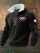 Chandail à capuchon Griffure Baggy Homme