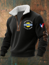 Chandail à capuchon zippé Ricadrd Baggy Homme