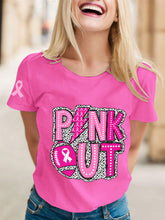 T-shirts rugby de sensibilisation au cancer du sein pour femmes