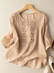 Chemises décontractées solides pour femmes