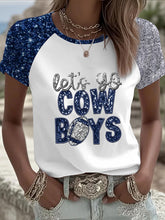 T-shirt American Football Femme