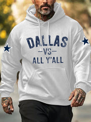 Sweat à capuche de football américain pour hommes