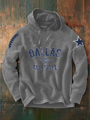 Hoodie de la baisse-épaule des hommes (aucune poches)