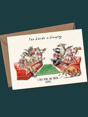 Douze jours d'ensemble de carte de Noël