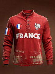 Sweat-shirt France Timbre Homme