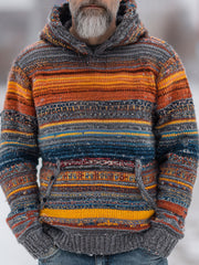 Sweat à capuche islandais pour homme