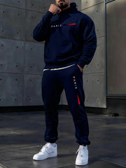 Hoodie occasionnel des hommes et l'ensemble de pantalon