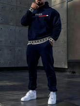 Hoodie occasionnel des hommes et l'ensemble de pantalon