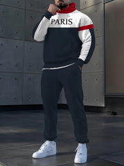 Hoodie occasionnel des hommes et l'ensemble de pantalon