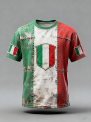 Sweat à capuche décontracté imprimé italien pour hommes