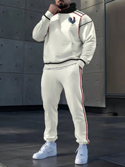 Chandail à capuchon Décontracté Français Le Coq Gaulois pour homme