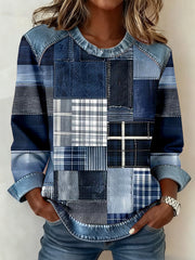 Sweat-shirt décontracté à la mode pour femmes