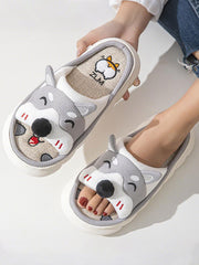 Chaussons confortables Shiba Inu Home Femme