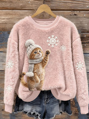 Sweat à capuche en flanelle pour femmes