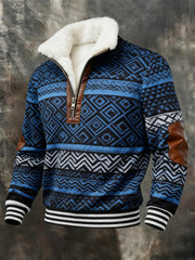 Sweat-shirt imprimé décontracté pour hommes