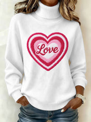 Haut Décontracté Imprimé LOVE Femme