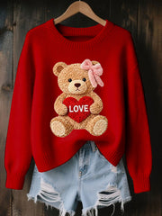 Haut Décontracté Imprimé LOVE Femme