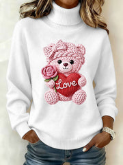 Haut Décontracté Imprimé LOVE Femme