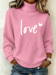 Haut Décontracté Imprimé LOVE Femme