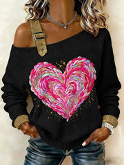 Hauts de coeur d'amour de la Saint-Valentin des femmes