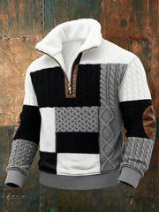 Sweat Géométrique Art Polaire Homme
