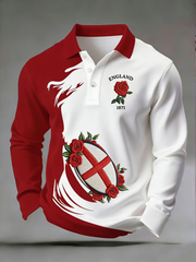 Chemise à manches longues England Rugby Lover pour homme