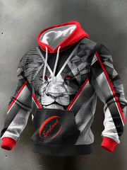 Sweat à capuche imprimé England Rugby Lover pour homme