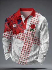 Chemise à manches longues England Rugby Lover pour homme