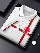 Hommes Angleterre Rugby Lover Imprimé Casual Tops